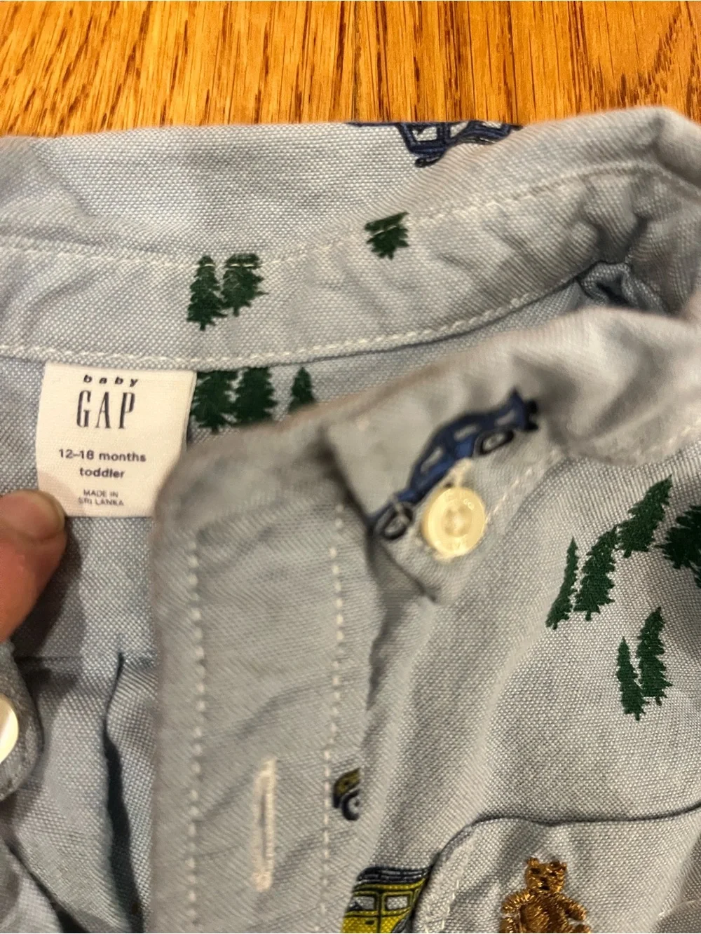 GAP light blue